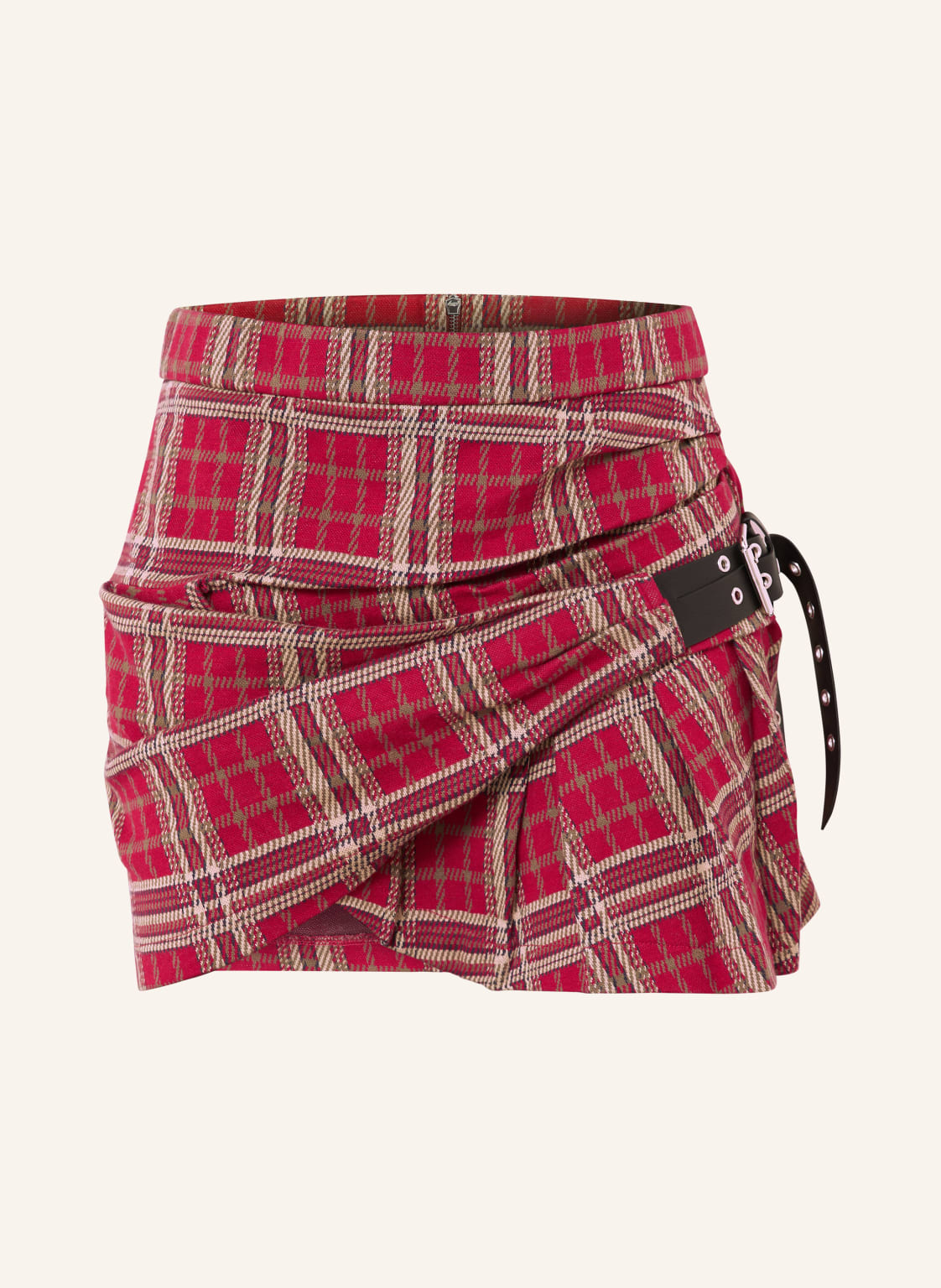 Isabel Marant Jerseyrock Gisen In Wickeloptik rot von Isabel marant