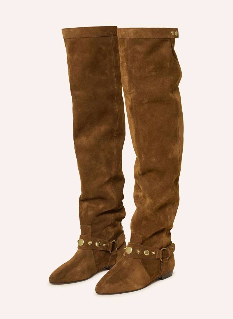 Isabel Marant Overknee-Stiefel Selize braun von Isabel marant