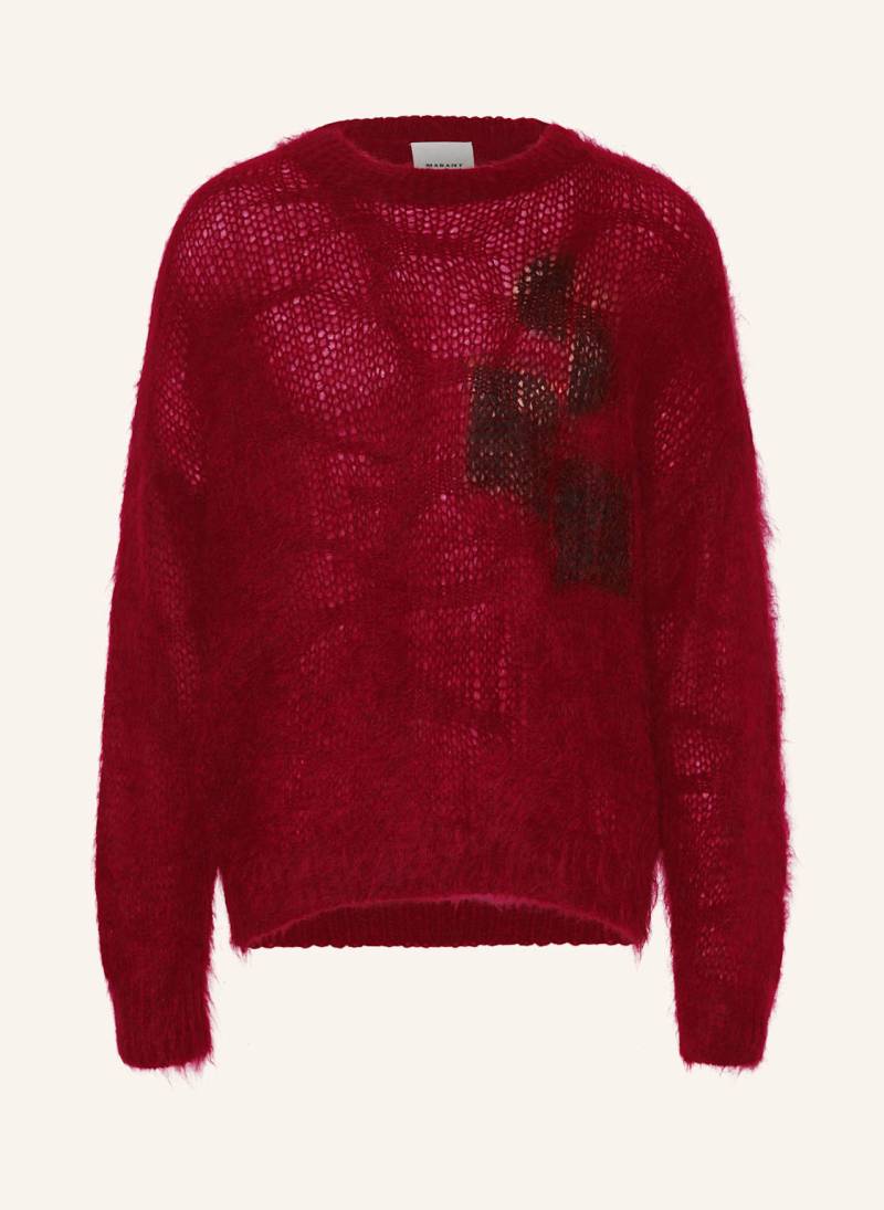 Isabel Marant Pullover Mirello Mit Mohair rot von Isabel marant