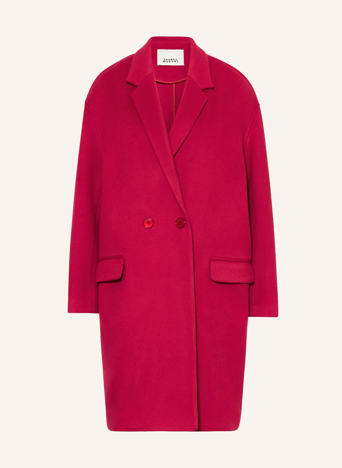 Isabel Marant Wollmantel Efegozi rot Isabel Marant Wollmantel Efegozi rot von Isabel marant