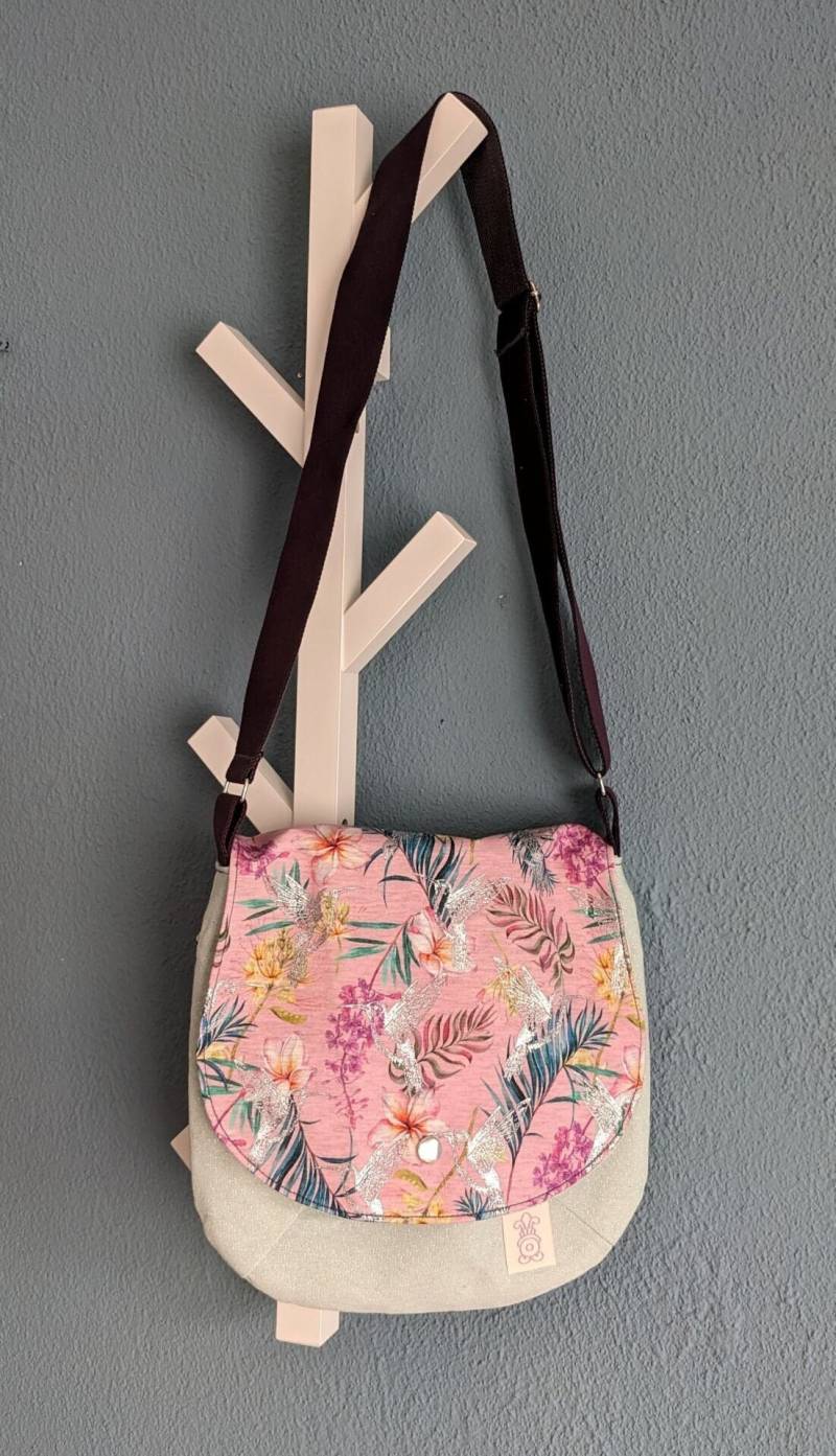 Tasche Mit Kolibri Blumen Motiv | Damen von IsabelGomezTaschen