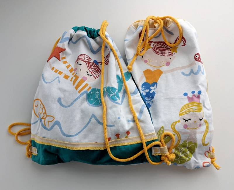 Turnbeutel Meerjungfrau Für Kinder | Mädchen von IsabelGomezTaschen