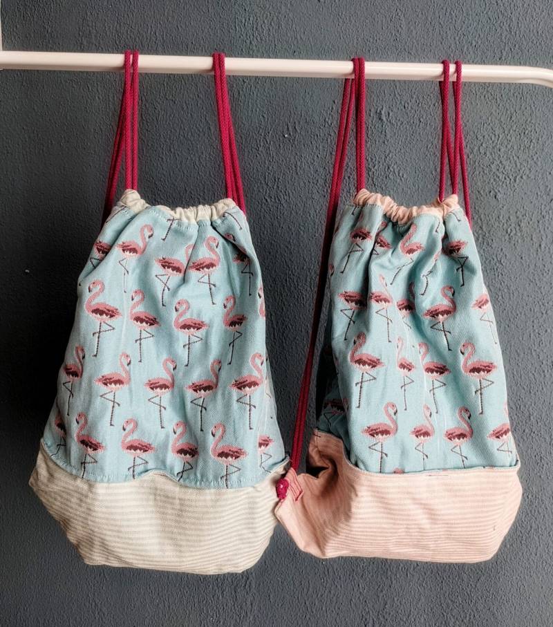 Turnbeutel Mit Flamingo Vögel Motiv von IsabelGomezTaschen