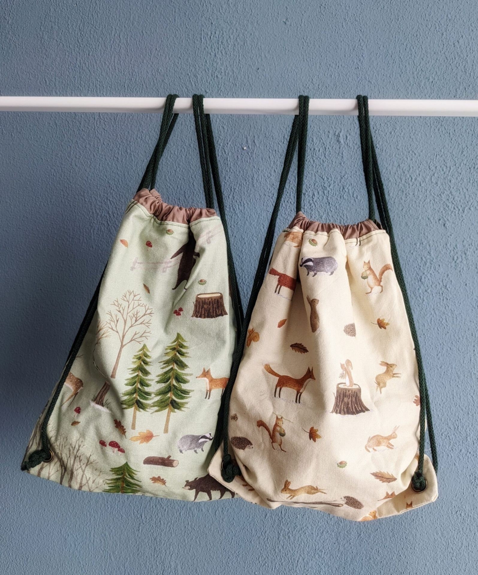 Turnbeutel Mit Motiv Waldtiere Für Kinder von IsabelGomezTaschen