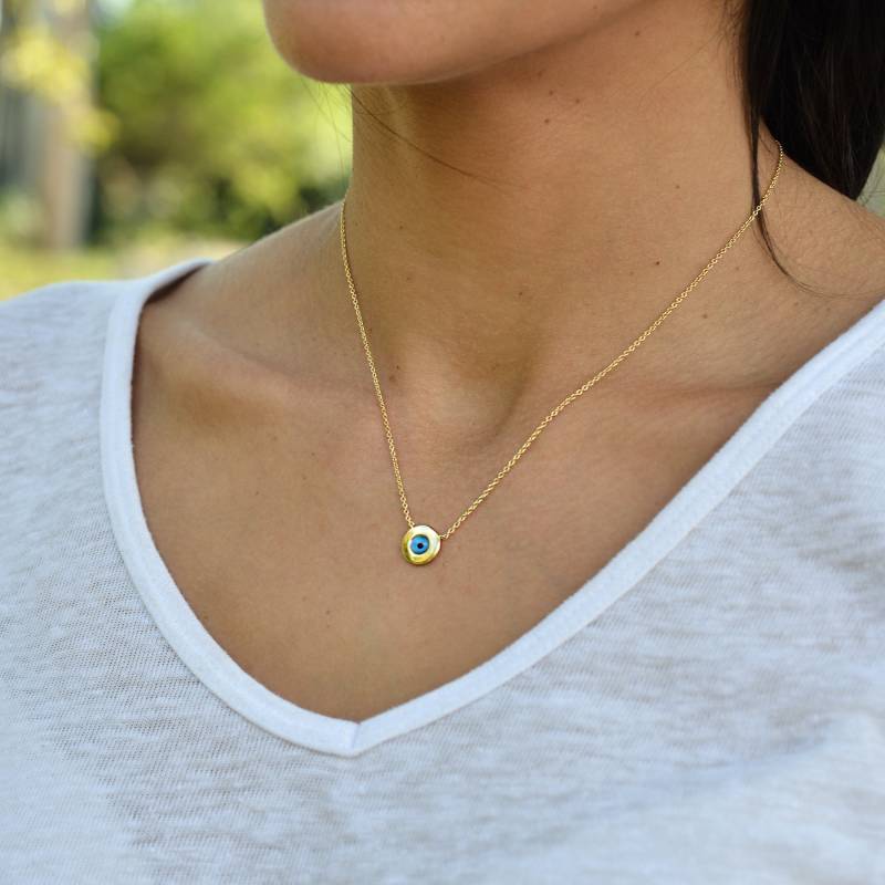 Evil Eye Halskette, Eye, Schmuck, Isabella Celini, Halskette von IsabellaCelini