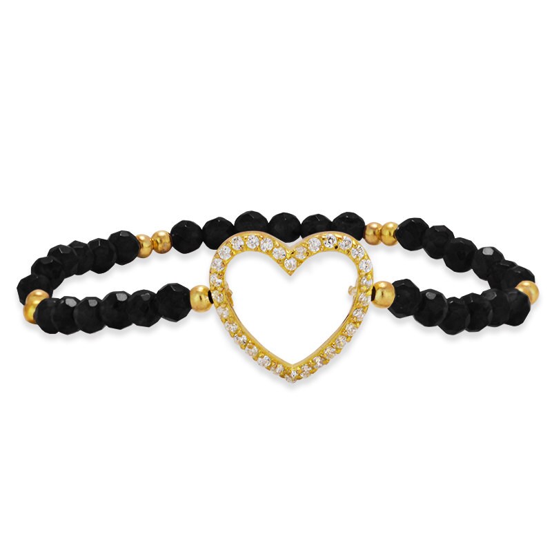 Herz Cz Anhänger Armband von IsabellaCelini