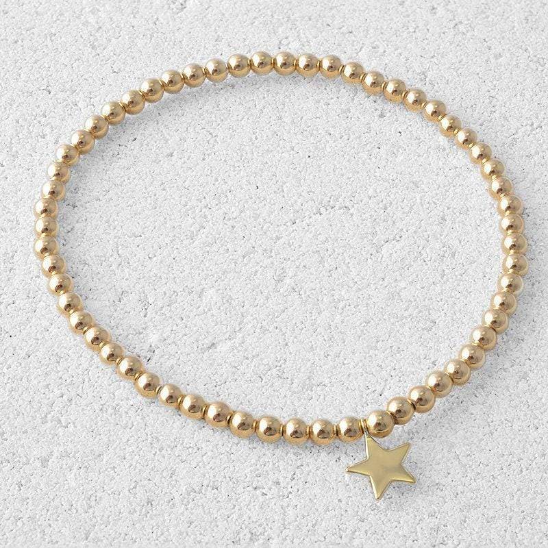 Celestial Stacking Armband - Stern Anhänger Gold Filled Schmuck Jeden Tag Charm Für Frauen von IsabellaCelini