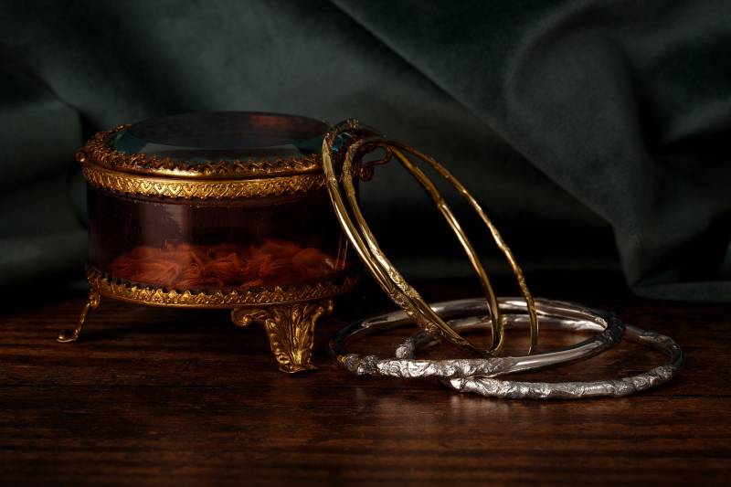 Solid Gold Unterwasser Schatz Armreif - Strukturierte Armreifen Surfer Ozean Fluss Meer Natur Inspiriert von IsabellaDayGoldsmith