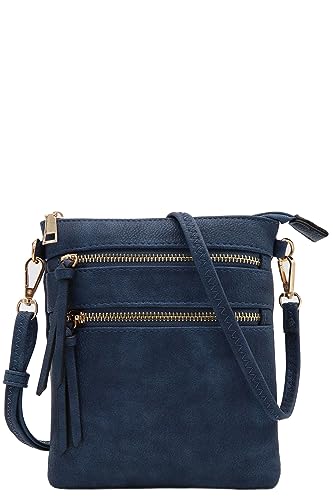 Isabelle Funktionale Umhängetasche mit mehreren Taschen, Marineblau, Einheitsgröße Isabelle Funktionale Umhängetasche mit mehreren Taschen, Marineblau, Einheitsgröße von Isabelle