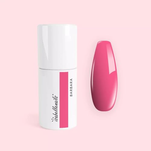 IsabelleNails, Hybrid Nagellack UV LED Nagellack, Hybrid Maniküre Nail Polish, Farblack für Farbintensive Fingernägel Ergiebig und Langlebig Nail Polish (Barbara, 7 ml) von IsabelleNails