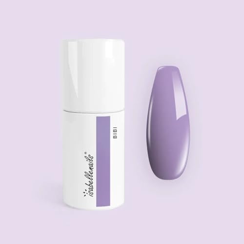 IsabelleNails, Hybrid Nagellack UV LED Nagellack, Hybrid Maniküre Nail Polish, Farblack für Farbintensive Fingernägel Ergiebig und Langlebig Nail Polish (Bibi, 7 ml) von IsabelleNails