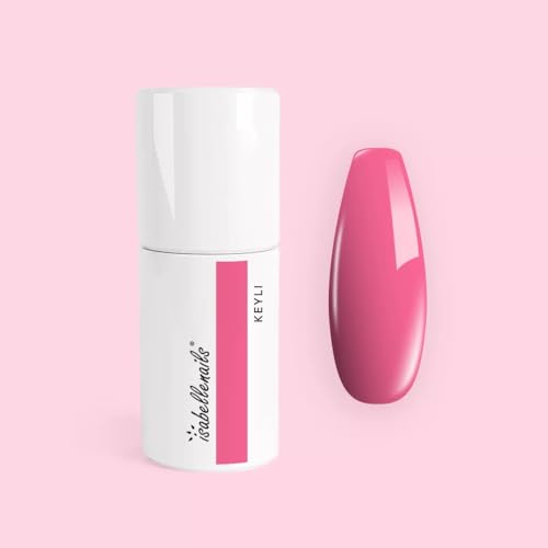 IsabelleNails, Hybrid Nagellack UV LED Nagellack, Hybrid Maniküre Nail Polish, Farblack für Farbintensive Fingernägel Ergiebig und Langlebig Nail Polish (Keyli, 7 ml) von IsabelleNails