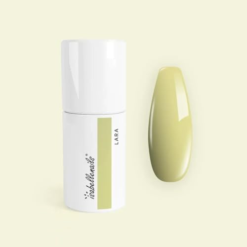 IsabelleNails, Hybrid Nagellack UV LED Nagellack, Hybrid Maniküre Nail Polish, Farblack für Farbintensive Fingernägel Ergiebig und Langlebig Nail Polish (Lara, 7 ml) von IsabelleNails