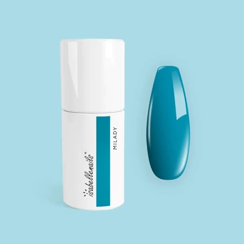 IsabelleNails, Hybrid Nagellack UV LED Nagellack, Hybrid Maniküre Nail Polish, Farblack für Farbintensive Fingernägel Ergiebig und Langlebig Nail Polish (Milady, 7 ml) von IsabelleNails