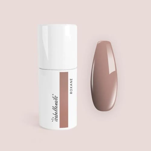 IsabelleNails, Hybrid Nagellack UV LED Nagellack, Hybrid Maniküre Nail Polish, Farblack für Farbintensive Fingernägel Ergiebig und Langlebig Nail Polish (Roxane, 7 ml) von IsabelleNails