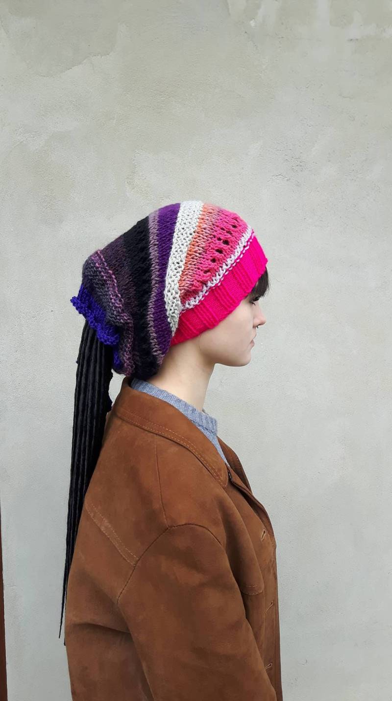 Dreadlocks, Wickelmütze, Dreadlocks Stirnband, Ooak, Versandfertig von Isabellwoolstudio