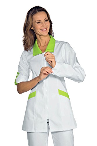 Robinson Damen Kasack Hawaii weiß+maigrün Größe XL von Isacco