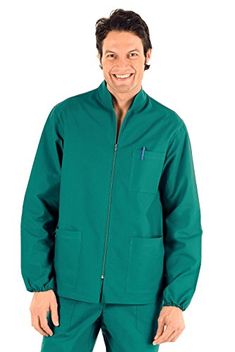 Robinson Unisex Damen Herren Kasack Medical Langarm grün Größe XL von Isacco