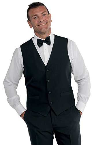 Robinson Unisex Service Weste schwarz Größe XL von Isacco