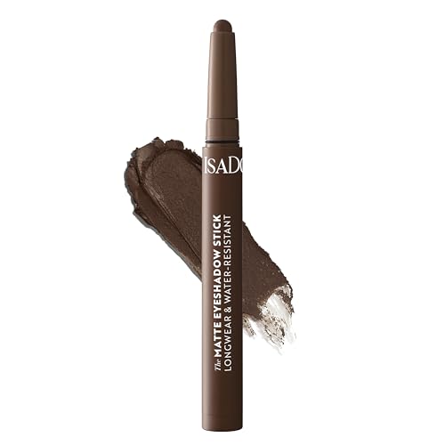 IsaDora Lidschatten Stift - All-in-One Augen Make-Up Pen als Lidschattenstift oder Eyeliner - Wasserfester Eyeshadow Stick - Vegan - Alternative zur Creme Lidschatten Palette - 62 True Brown von Isadora