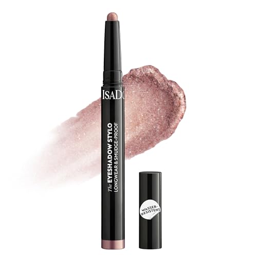 IsaDora Lidschatten Stift - All-in-One Augen Make-Up Pen als Lidschattenstift oder Eyeliner - Wasserfester Eyeshadow Stick - Vegan - Alternative zur Creme Lidschatten Palette - Peach Shimmer von Isadora