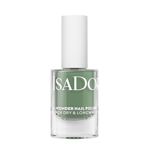 IsaDora Nagellack schnelltrocknend - Langanhaltend und einfach aufzutragen - Individuelles Nageldesign - Veganer Nagellack - Nail Polish in verschiedenen Farben - 144 Jade Mint von Isadora