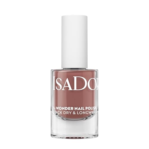 IsaDora Nagellack schnelltrocknend - Langanhaltend und einfach aufzutragen - Individuelles Nageldesign - Veganer Nagellack - Nail Polish in verschiedenen Farben - 189 Smooth Beige von Isadora