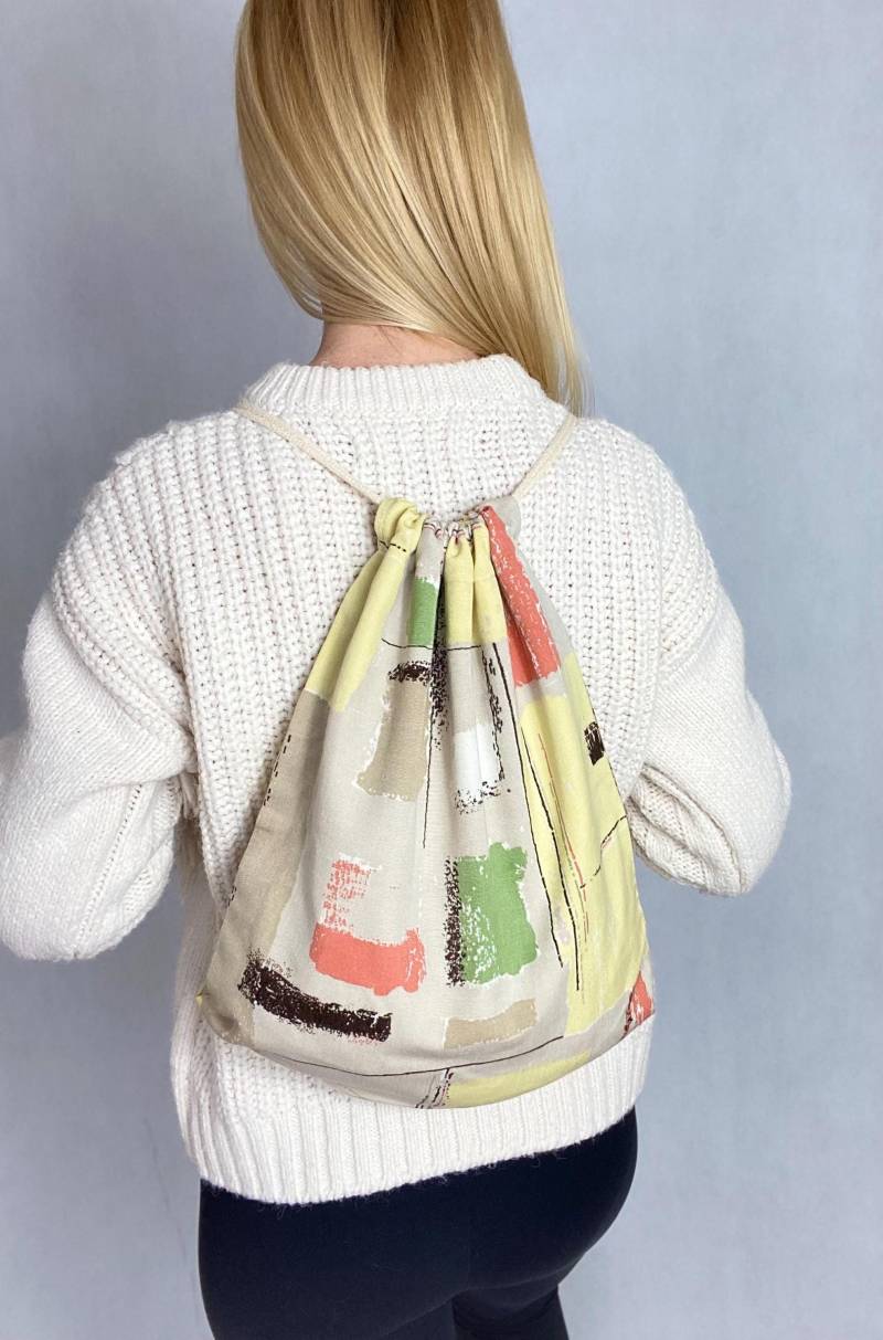 Einzigartiger Stoff-Rucksack, Bequem, Sorgfältige Verarbeitung, Mit Innenfach - Isaflower. Kostenloser Versand von IsaflowerFashion