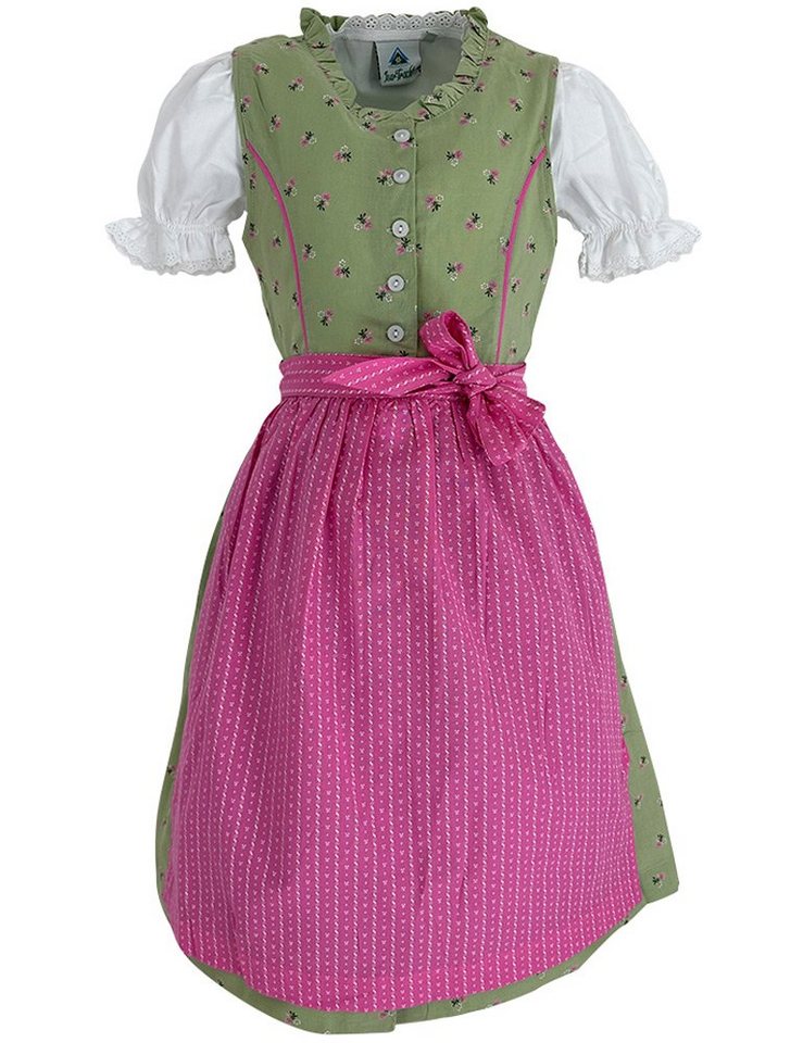 Isar-Trachten Dirndl Isar-Trachten Kinder Dirndl 'Anni' 3-tlg. mit Blus von Isar-Trachten