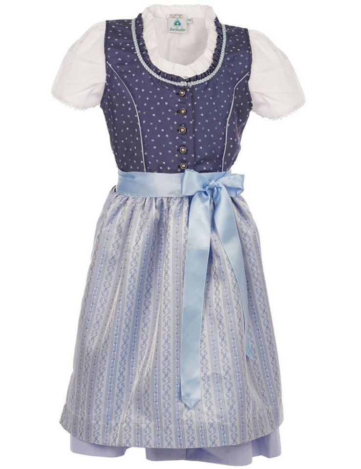 Isar-Trachten Dirndl Isar-Trachten Kinder Dirndl 'Valerie' 3-tlg. mit B von Isar-Trachten