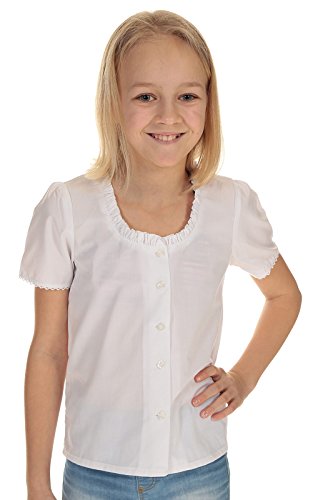 Isar-Trachten Kinder Dirndl Bluse 44943 von Isar-Trachten