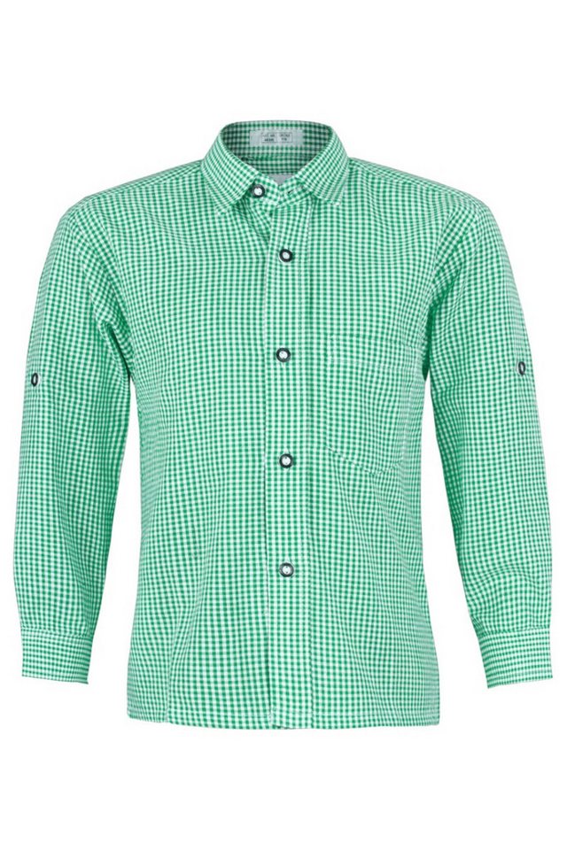 Isar-Trachten Trachtenhemd Trachtenhemd Kind - Modell: EDDY von Isar-Trachten