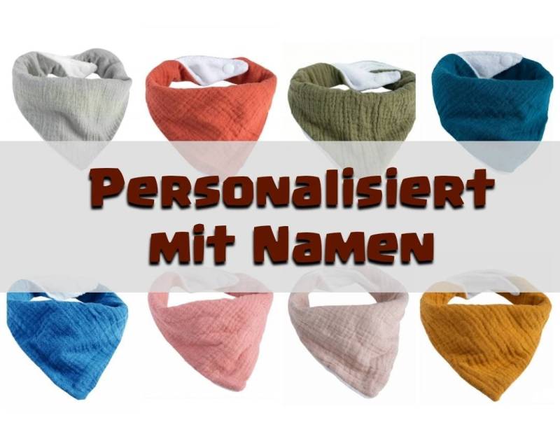 Babyhalstuch Mit Namen von IsasKreativbudeShop