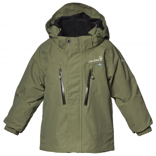 Isbjörn - Kid's Storm - Regenjacke Gr 110/116 oliv von Isbjörn