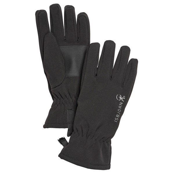 Isbjörn - Kid's Trail Softshell Finger Glove - Handschuhe Gr 7-8 Years schwarz/grau von Isbjörn