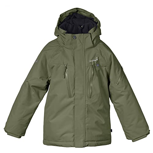 Isbjörn Kids Helicopter Winter Jacket Grün - Primaloft wasserdichte warme Kinder Primaloft Winterjacke, Größe 98-104 von Isbjörn