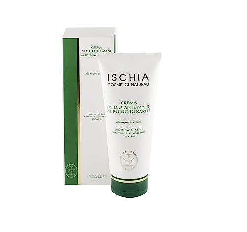 Ischia Naturkosmetik Samtigende Handcreme mit Sheabutter und Thermalwasser - 100 ml von Ischia Cosmetici Naturali