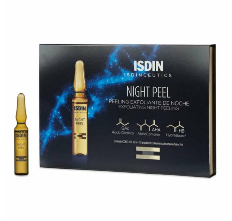 Isdin Gesichtspflege ceutics Nacht Peel Exfoliating Nacht Peeling 30 Fläschchen X 2ml von Isdin