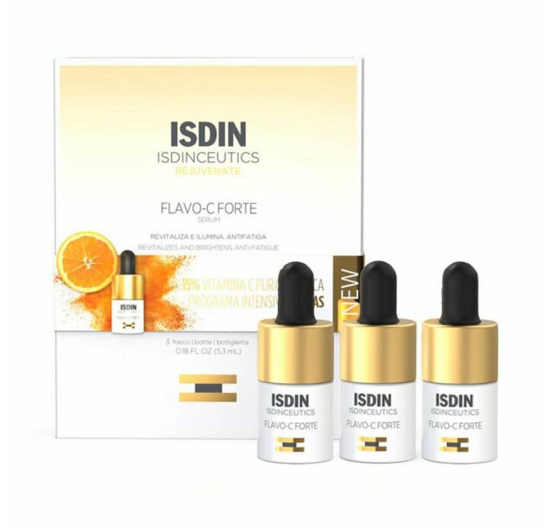 Isdin Tagescreme ceutics Verjüngen Flavo c Forte Serum 3x5 3ml von Isdin