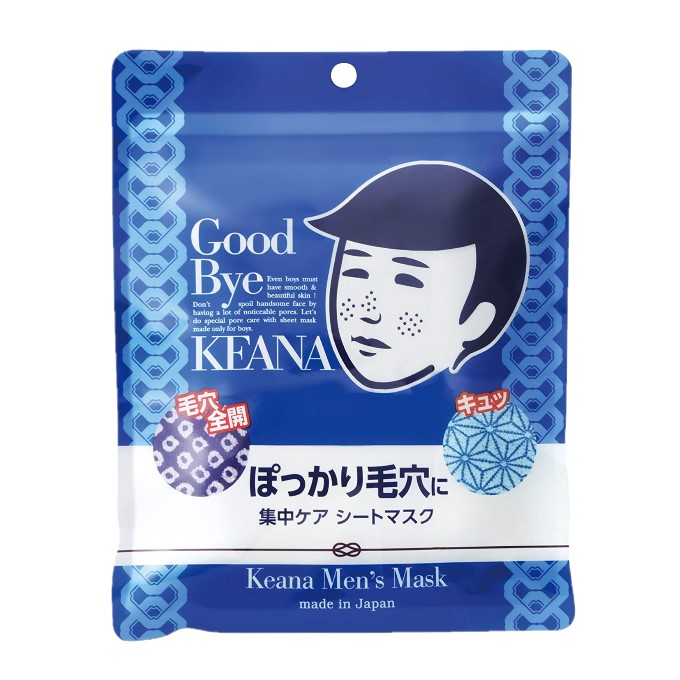 Ishizawa-Lab - Nadeshiko - Keana Men's Goodbye Pore Mask - 10stücke von Ishizawa-Lab