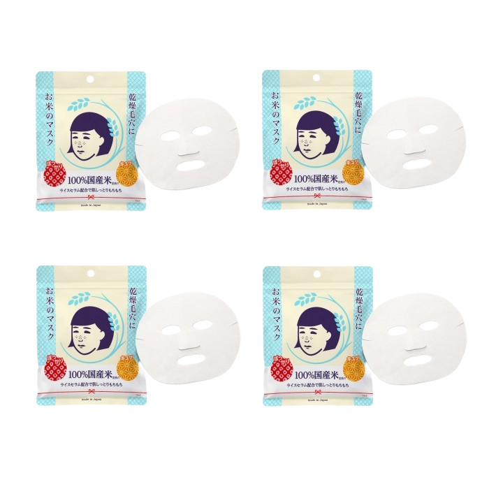 Ishizawa-Lab - Nadeshiko - Keana Pore Care Rice Mask - 10pc (4ea) Set von Ishizawa-Lab