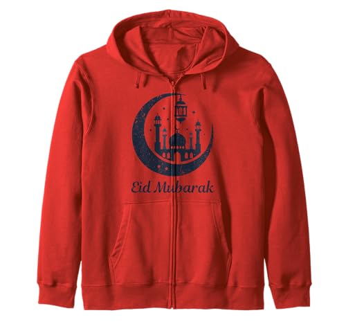 Elegant Cool Eid Mubarak Islamischer Mond Design Herren Damen Kinder Kapuzenjacke Elegant Cool Eid Mubarak Islamischer Mond Design Herren Damen Kinder Kapuzenjacke von Islamic Eid Ramadan Mubarak Muslim Gifts Designs