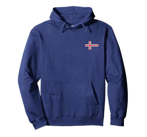Island Flagge Iceland Flaggen Isländisch Herren Damen Pullover Hoodie von Island Flaggen Co.