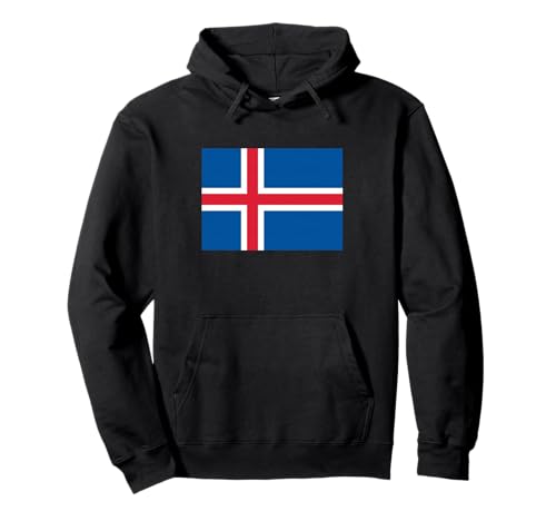 Island Flagge Iceland Flaggen Isländisch Herren Damen Pullover Hoodie von Island Flaggen Co.