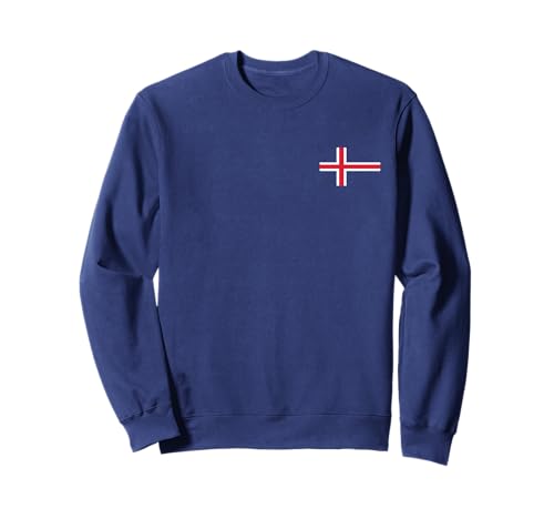 Island Flagge Iceland Flaggen Isländisch Herren Damen Sweatshirt von Island Flaggen Co.