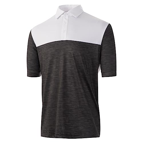 Island GREEN Herren Frühjahr/Sommer Kollektion Golfhemd, 2211-Anthrazit/Weiß, XXL Island GREEN Herren Frühjahr/Sommer Kollektion Golfhemd, 2211-Anthrazit/Weiß, XXL von Island Green