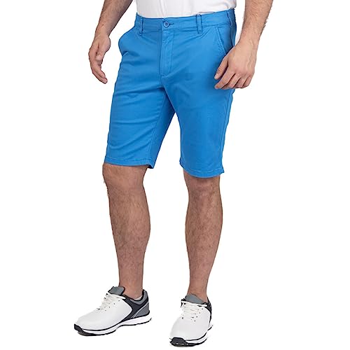 Island Green IGSHO2081 Herren-Baumwollshorts mit Pop-Besatz, Blau, 32 Taille Island Green IGSHO2081 Herren-Baumwollshorts mit Pop-Besatz, Blau, 32 Taille von Island Green