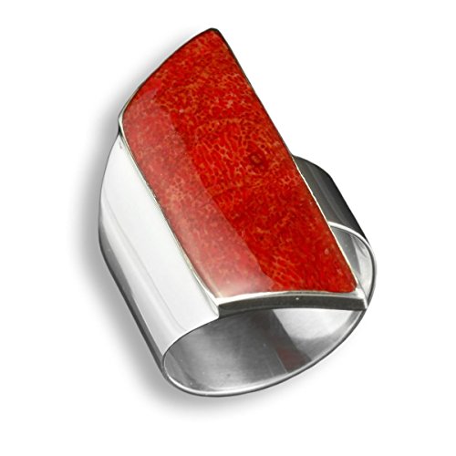 Island Piercings Edler 925er Silber Ring Silberring Design Handarbeit SR222 von Island Piercings