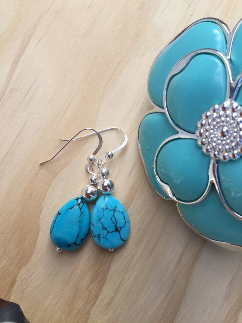 Türkis Und Sterlingsilber Türkis Und Sterlingsilber von IslandMoonJewels