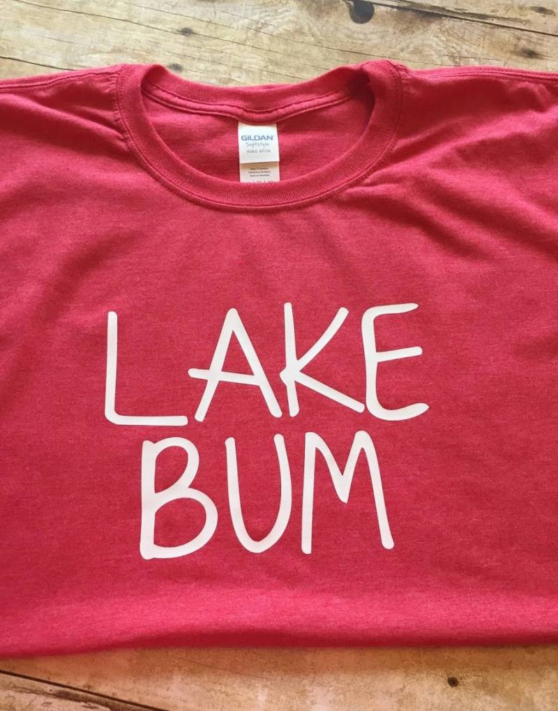 Bumsee. Lake Bum Shirt. T-Shirt. River See Seeleben von IslandSistersBoutiqu